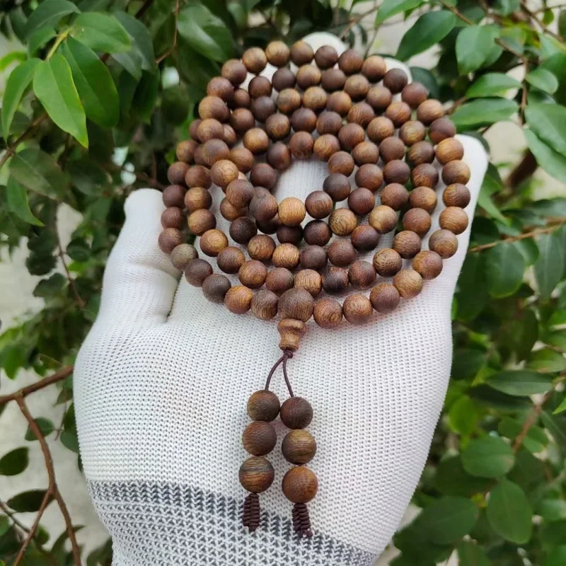 Браслет из красной глины с черным мясом агарового дерева Технические