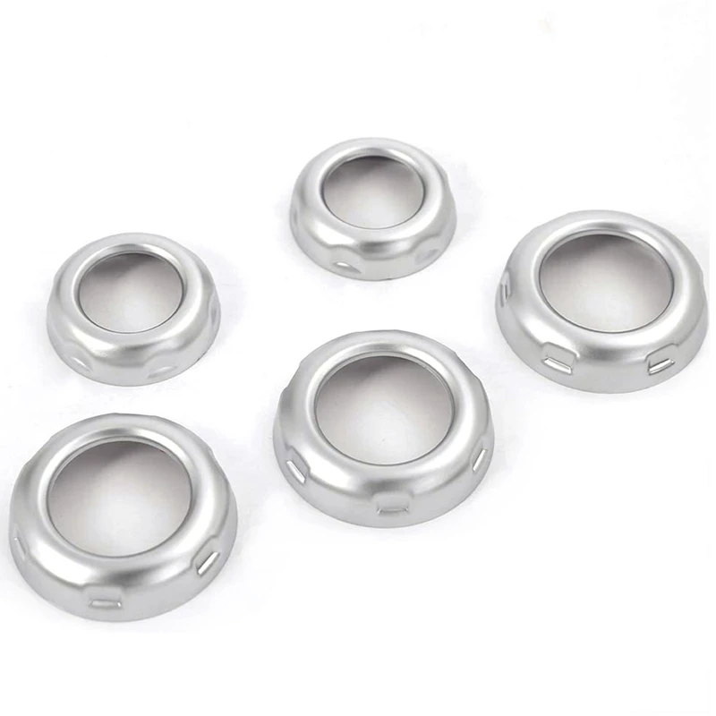 

Car Volume And Air Conditioning Knobs Trim Stickers For Land Rover Discovery 4 LR4 Range Rover Sport Freelander 2