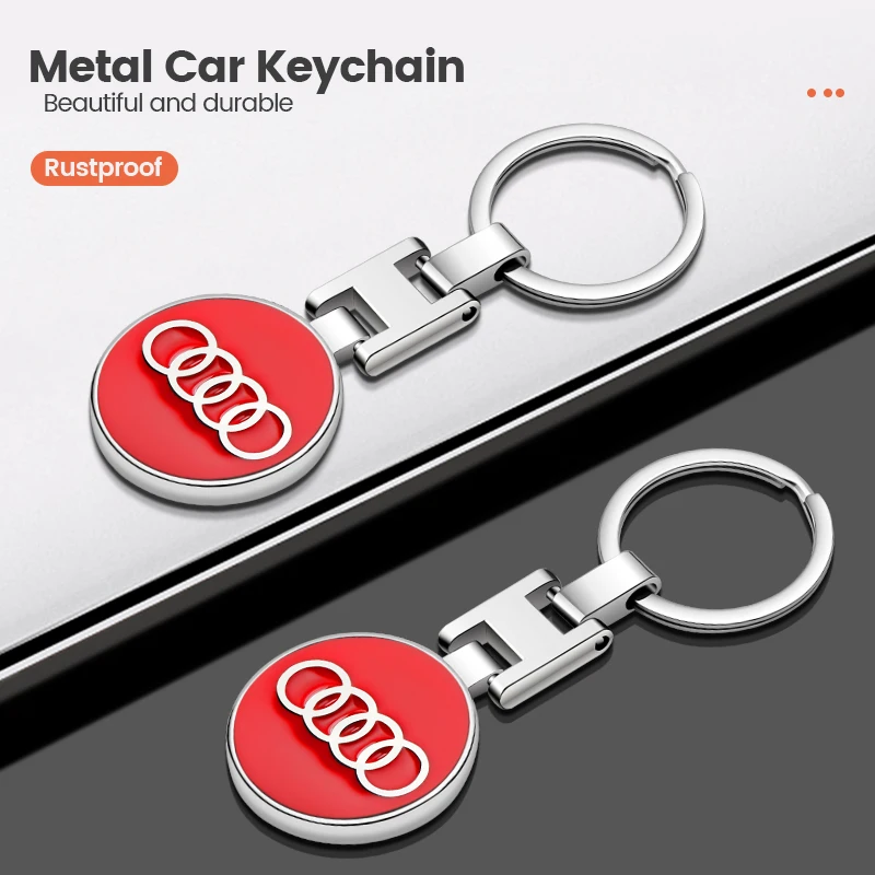 Металлический автомобильный брелок для Audi sline A4 B7 B8 B9 A3 8P 8V 8L A5 A6 C6 C5 C7 A1 A7