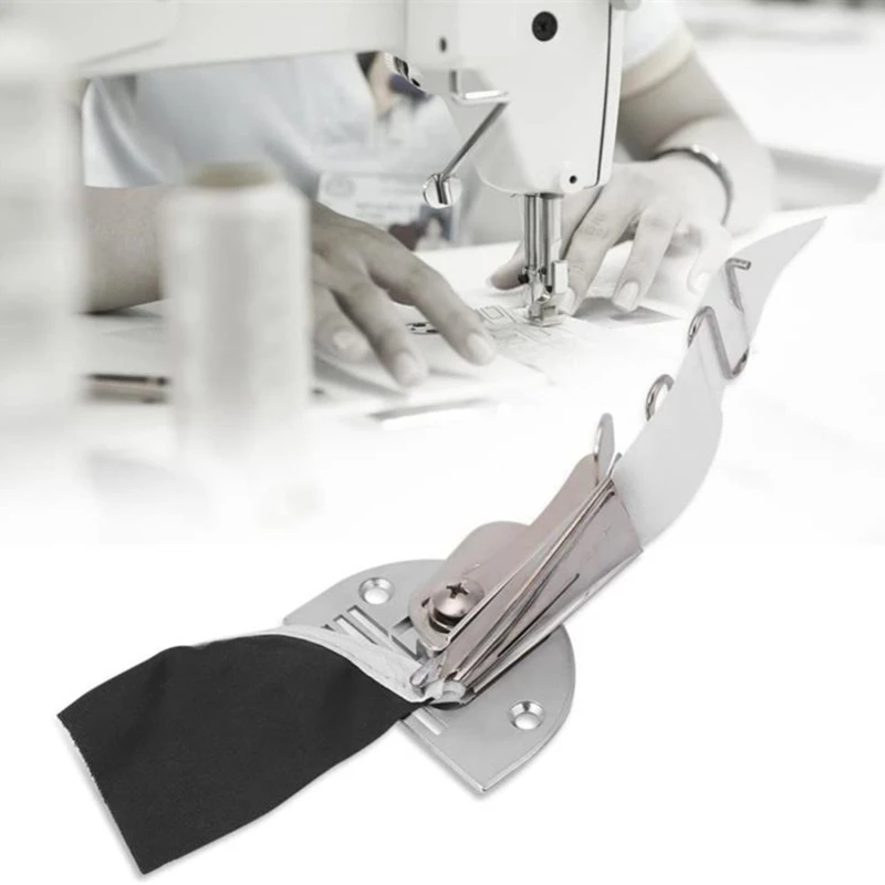 

2023 оверлок, обвязка папки с изогнутыми краями, Обложка для папки с косыми краями, швейная машина, лапка для шитья, аксессуары для машины, инструменты