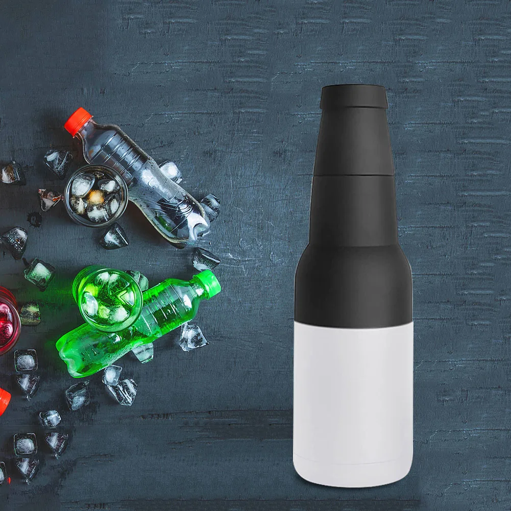 Охладитель Для Банок С Двойными Стенками И Открывалкой Изолированный Холодный