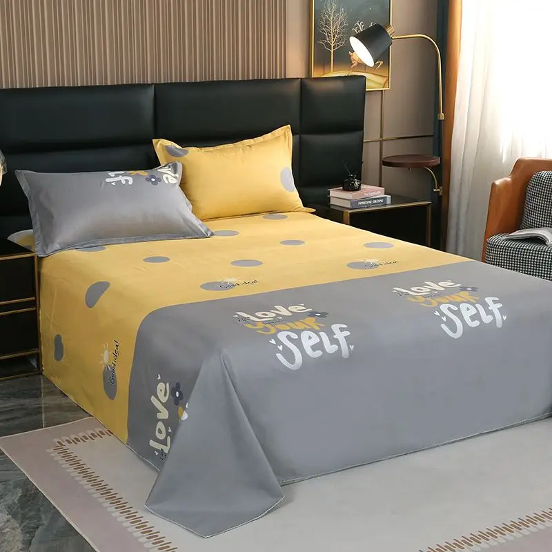 Пододеяльник housse de Brushed Printing кушетка Всесезонный чехол Queen/King Size с утолщенным