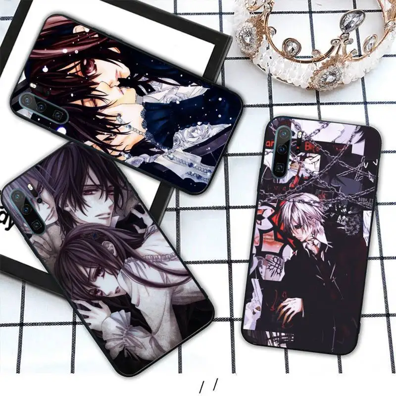 

Vampire Knight Anime Manga Phone Case For Huawei honor Mate 10 20 30 40 i 9 8 pro x Lite P smart 2019 Y5 2018 nova 5t