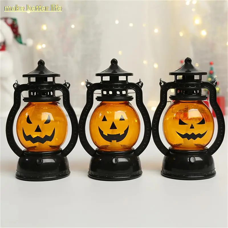 Декоративная электронная светодиодсветодиодный Свеча на Хэллоуин портативная