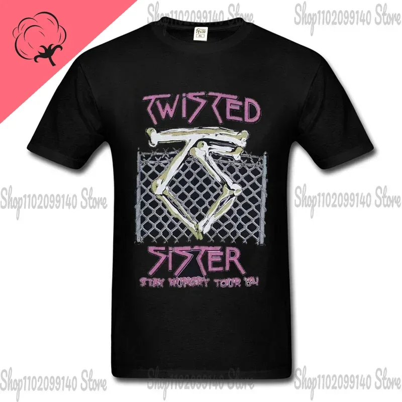 Фото Футболка Twisted Sister 2024, официальные мужские черные рубашки с логотипом группы Were Not Gonna Take It №5