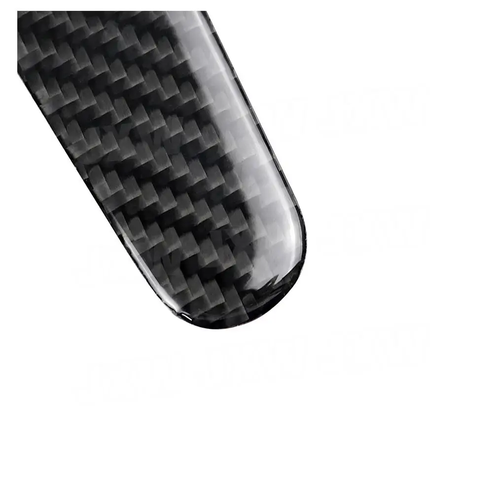 Углеродное волокно дверное зеркало заднего вида ручка панель накладка наклейки