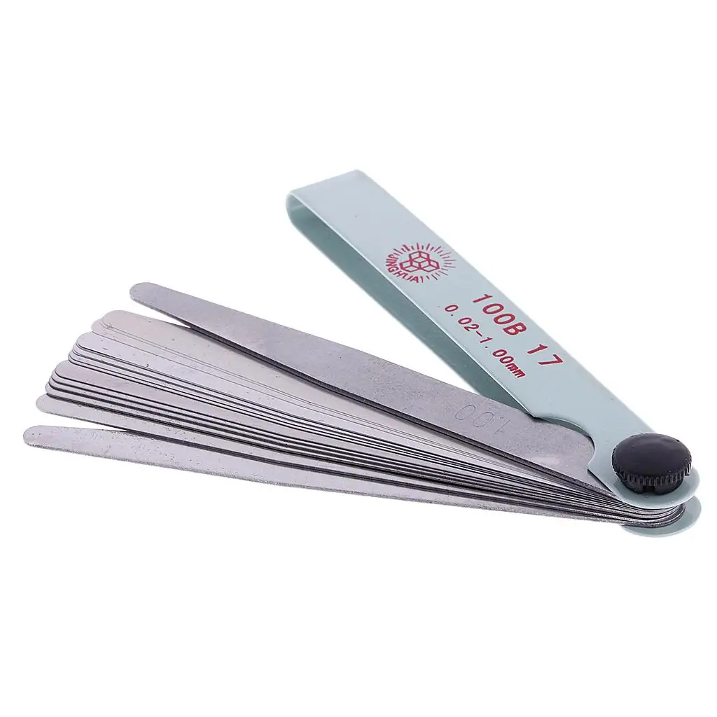 До толщины 1 мм метрический 17-дюймовый щуп для лезвия измерительный инструмент 100