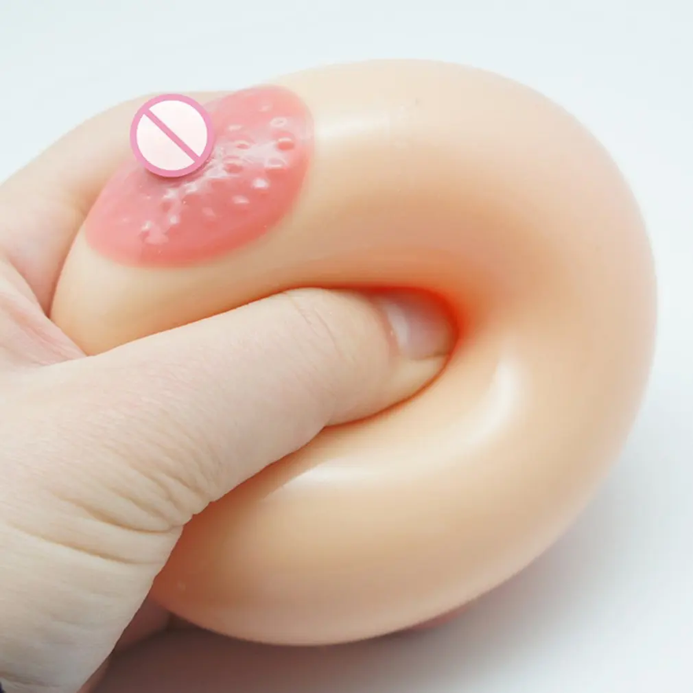 

Novelty Soft Vent Toy Squeeze Breast Water Ball Stress Relief Toy Prank Gift Party Supplies Vent Decompression Balls