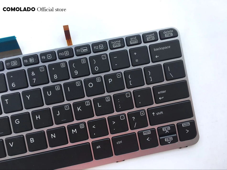 US Backlit Laptop Keyboard For HP EliteBook FOLIO 1020 G1 1030 Black Layout | Компьютеры и офис