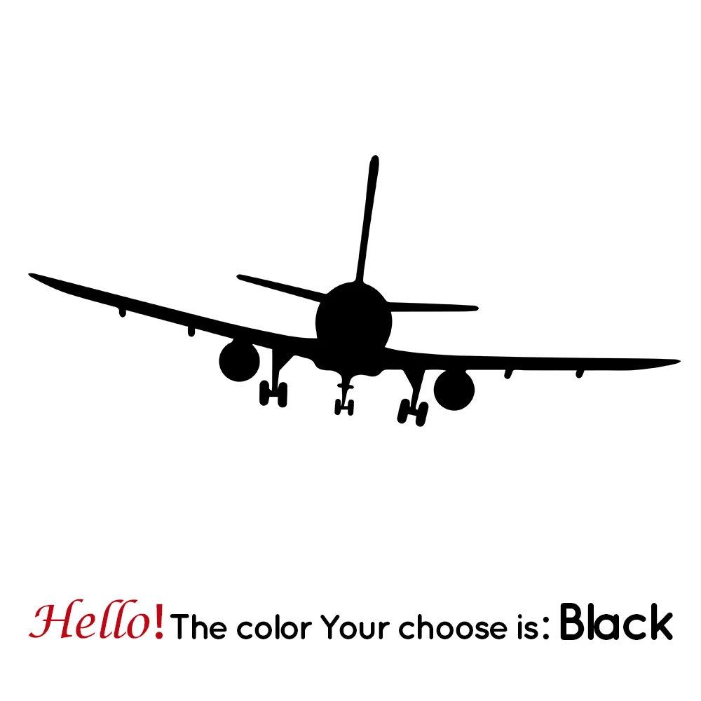 

Водонепроницаемые наклейки на стену самолет из ПВХ