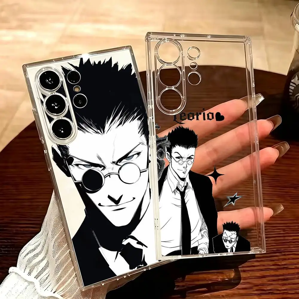 Фото Прозрачный противоударный чехол H-Hunter L-Leorio-S PaladiKnight для Samsung S25, 24, 21, 22, 23, 30, 20, Ultra, Plus, Fe, Lite №1
