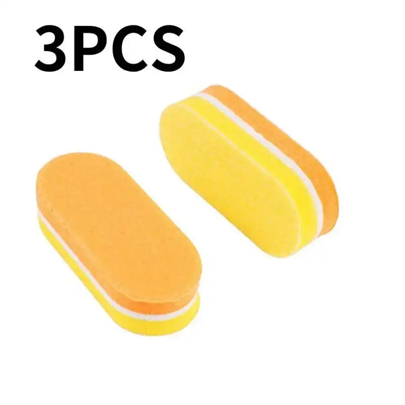 1/3/5Pcs Lot Double-sided Mini Nail File Blocks Clipper Trimmer Professional Colorful Sponge Polish Sanding Buffer Strips