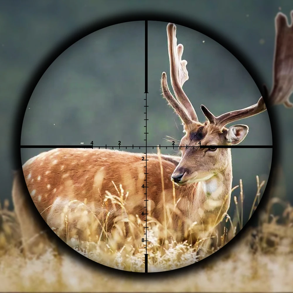 Тактический прицел SPINA Optics 4-16x44 цифровой сетчатый точечный для винтовки охоты