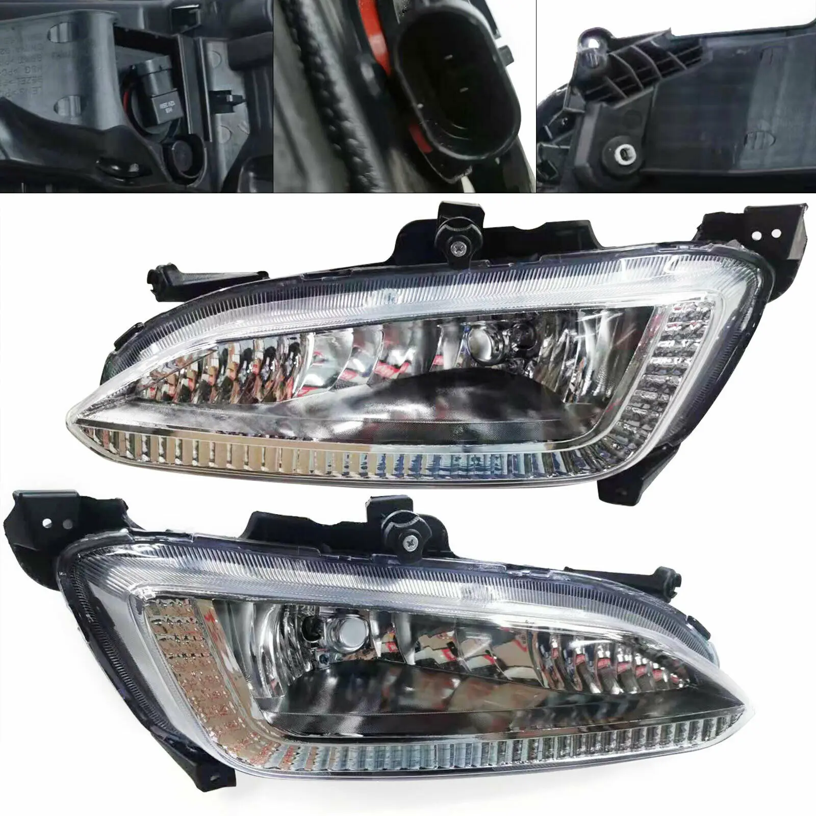 

Пара противотуманных фасветильник для Hyundai IX45 Santa Fe 2013 2014 2015
