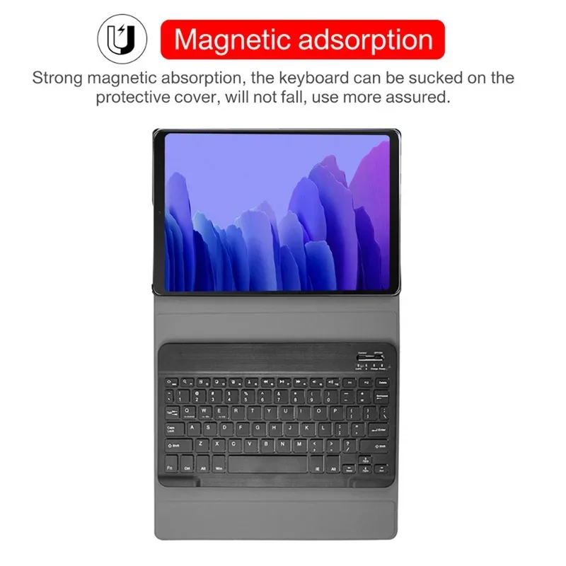 Чехол для Samsung Galaxy Tab S7 Fe Plus S8 Ultra A8 S4 S6 Lite A7 A8.0 A10.1 A10.5 планшета с клавиатурой Bluetooth