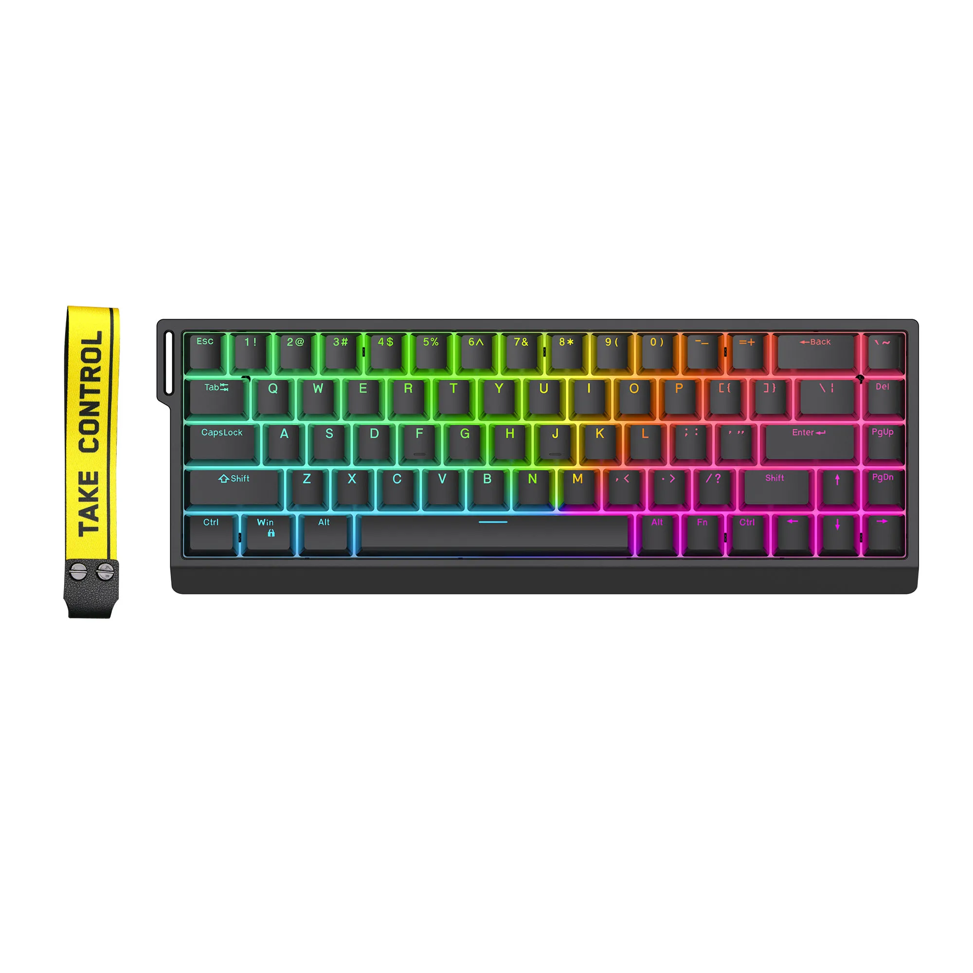 Zuoya HE65 Механическая клавиатура Магнитный переключатель Проводной Hotswapp Rgb 8 кГц 0 04