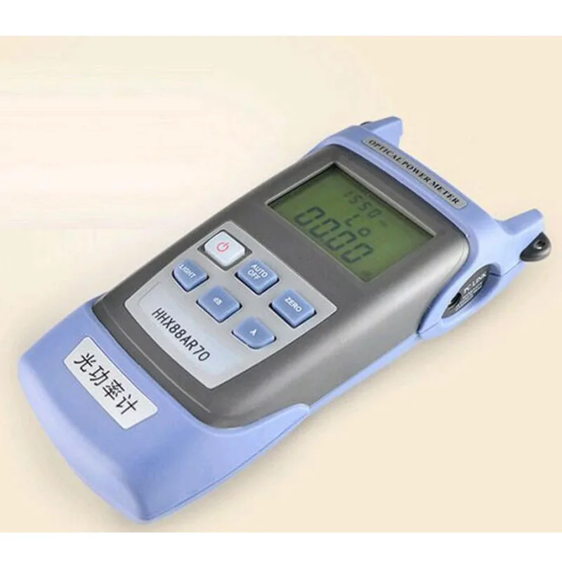 Free Shipping  2 In 1 FTTH Fiber Optic Tool Kit Optical Power Meter and 1-30MW Visual Fault Locator Use with Fiber Optic Test Pe