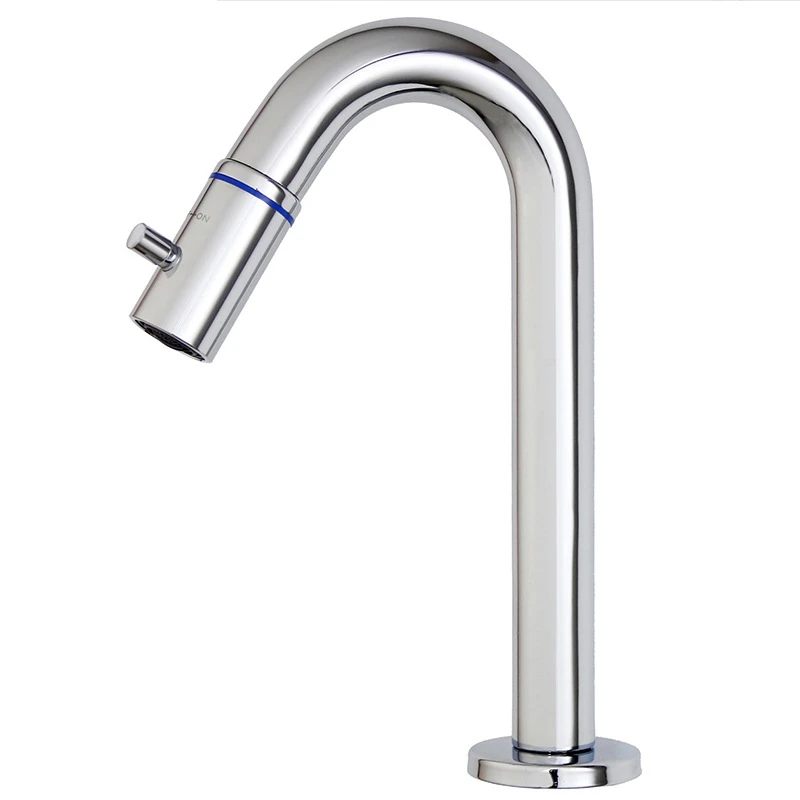 

Kitchen Faucet Single Head Single Hole Bathroom Basin Sink Tap Stream Cold Water Mixer Tap