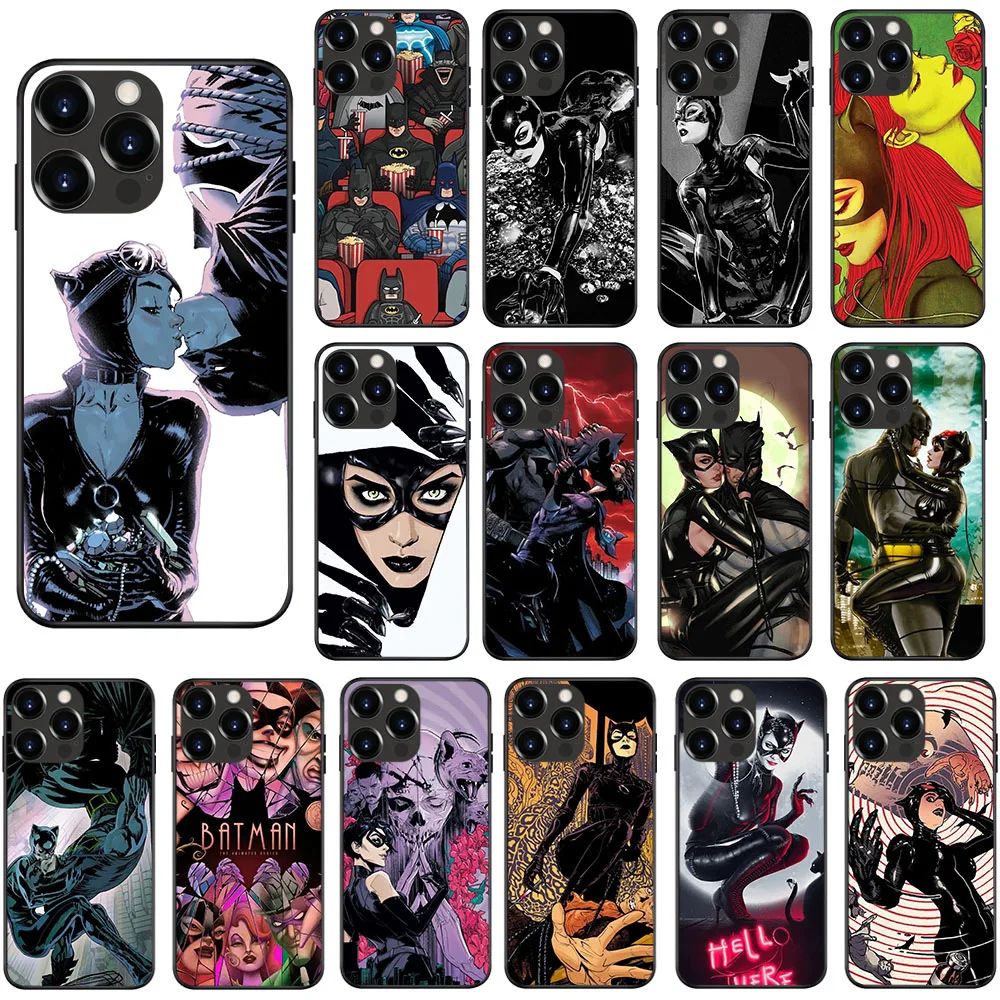 Мягкий чехол IT-17 с изображением кошки и Бэтмена для Huawei Mate Y5P Y6 Y6S Y6P Y7 Y7A Y9 Y9A Y8P Y8S Y9S 20