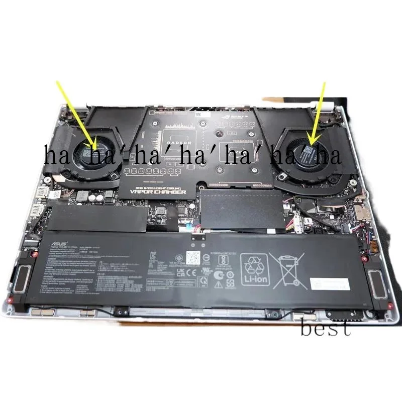 WYORESY новый вентилятор охлаждения процессора и графического ноутбука для Asus ROG