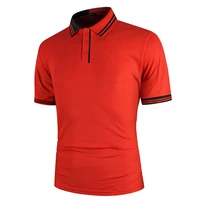 2022 men polo men shirt short sleeve polo shirt contrast color polo new clothing summer streetwear casual fashion men tops