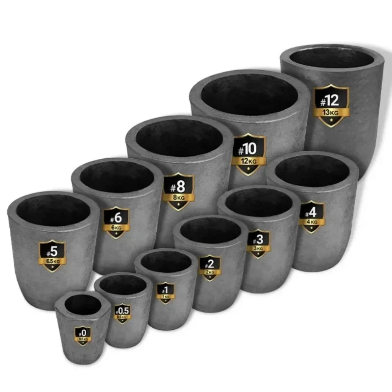 Аксессуары для печей Brickearth Графитовый тигель Высокая термостойкость 1800 градусов