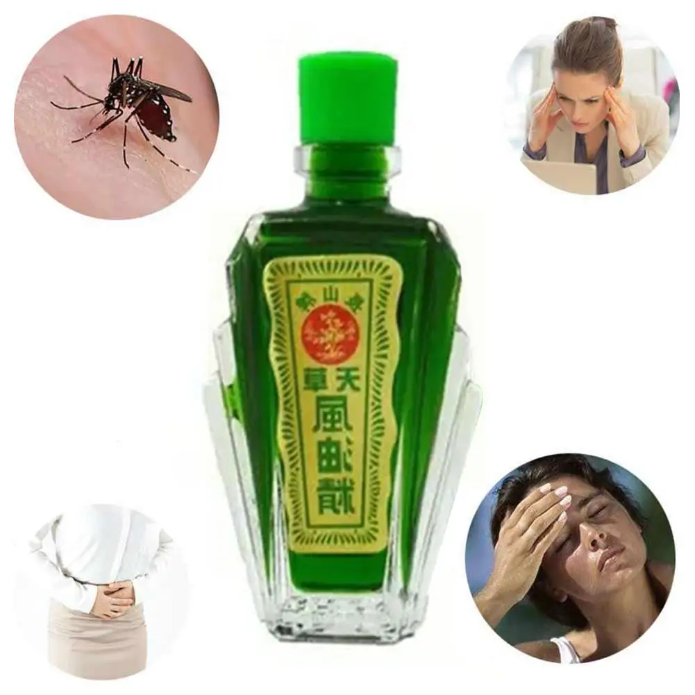 

12ml Liquid Balm Bite Mosquito Repellent Oil Fengyoujing 15pcs K7t6