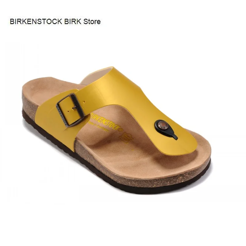 BIRKENSTOCK BIRK Sandals Men Flip Flops Beach Summer Fashion Sandals for Women Flat Slippers Shoes Flip Flops Sandalias 801