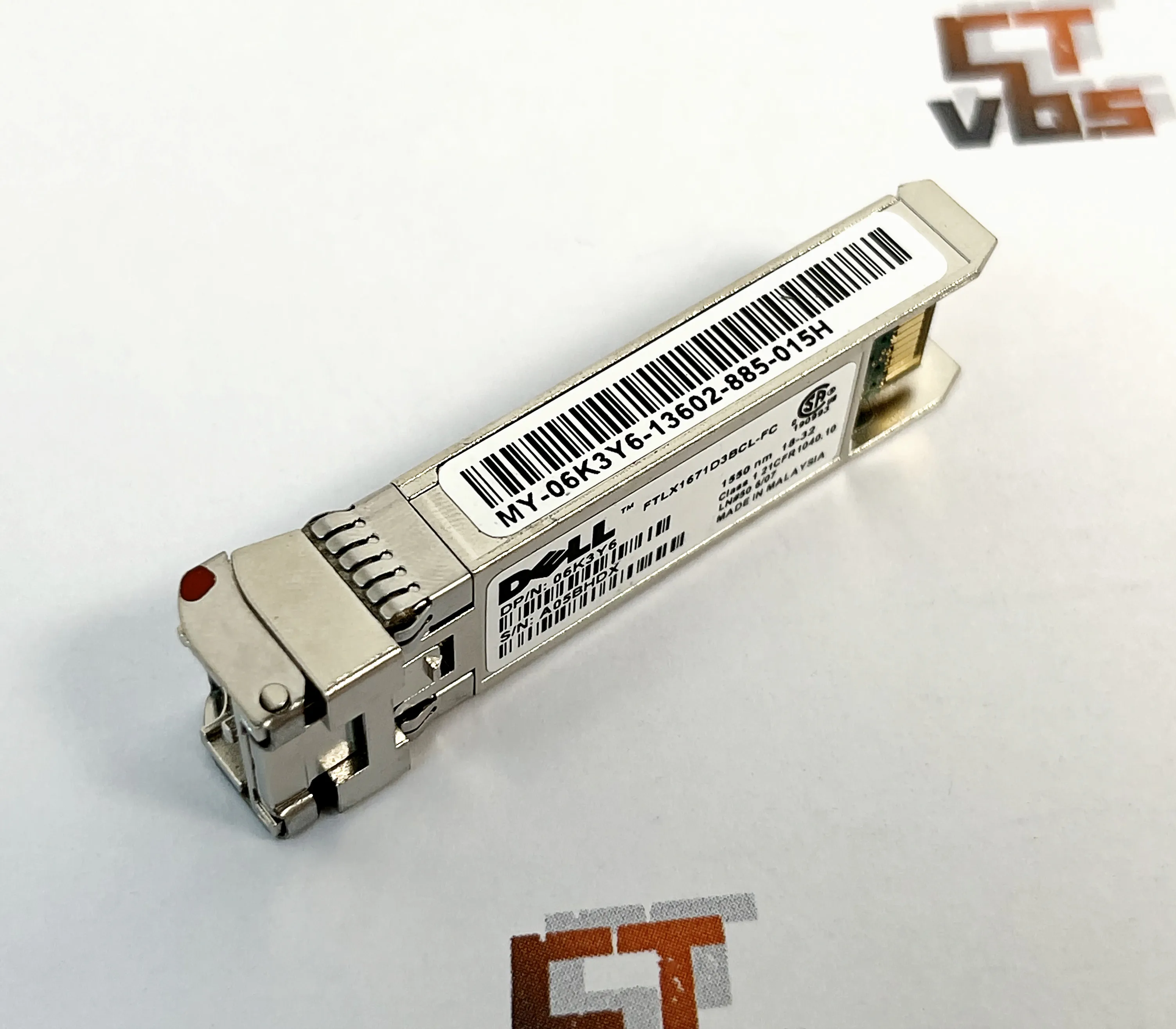 For 40km 10Gb Optical Fiber Module DELL FTLX1671D3BCL-FC 1550nm Single Mode SFP+