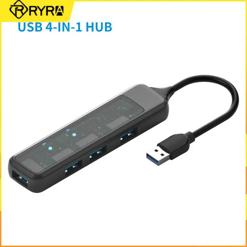 

RYRA USB-C 3.0 HUB splitter hub SD/TF card reader one to four docking stations compatible with Win 8/10/11 Multifunctional Dock