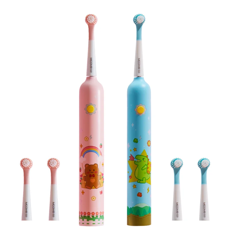 

Children's Soft-bristled Sonic Deep-cleaning Electric Toothbrush Smart Timing IPX7 Level Waterproof Tooth Brush