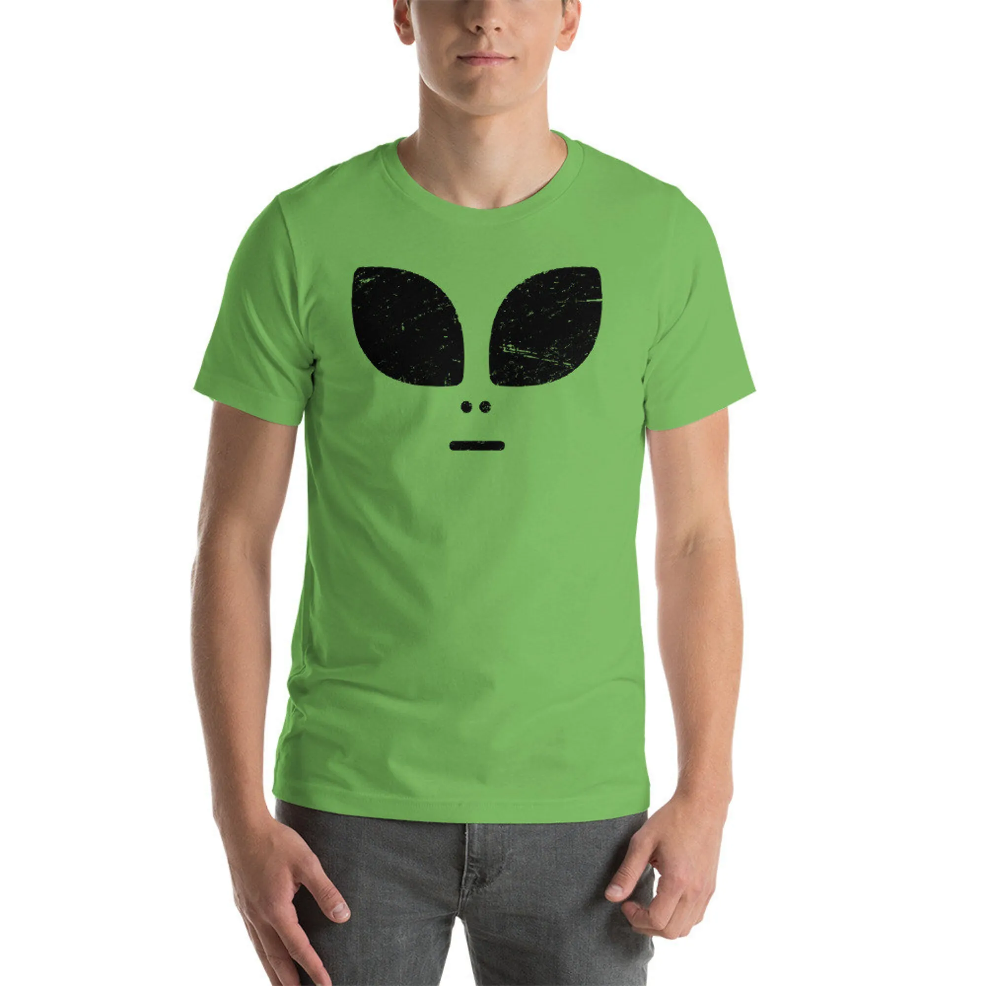 Футболка с длинным или коротким рукавом космос инопланетянин НЛО