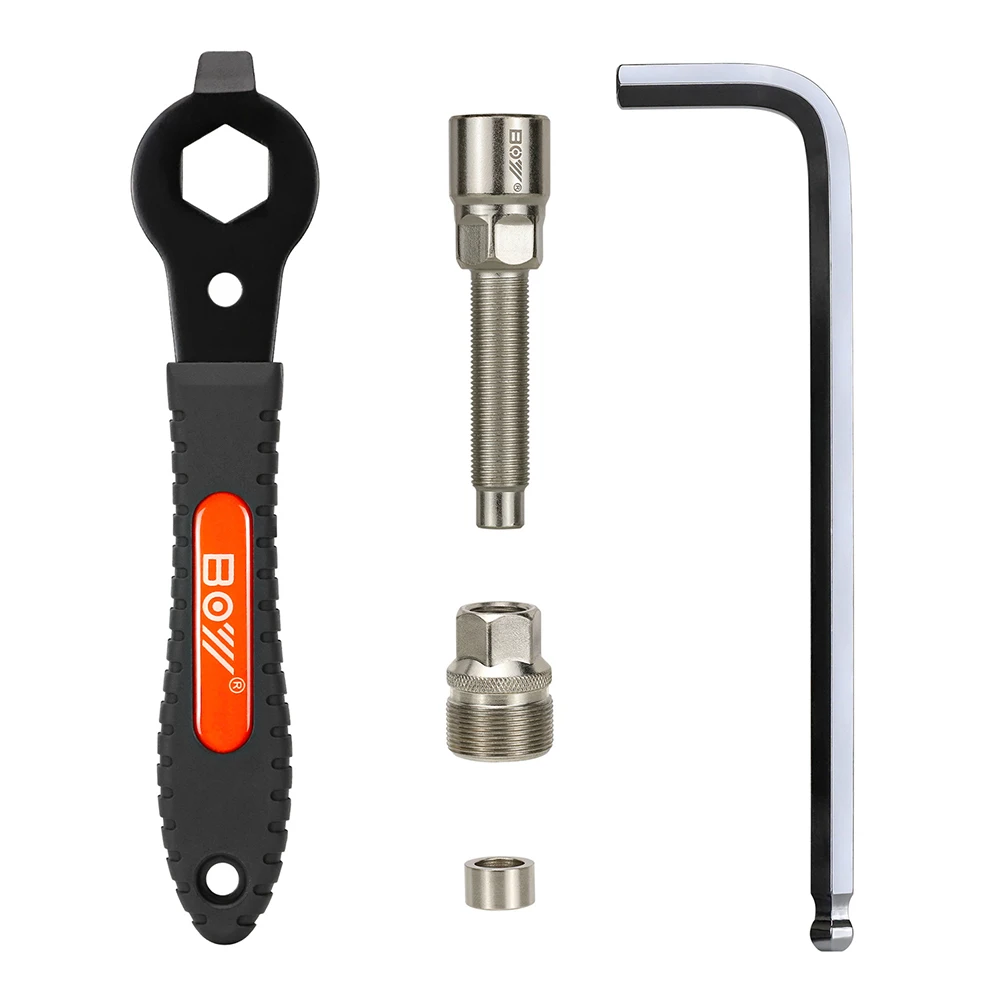

Bicycle Disassembly Assembly Five-Way Rama Center Axle Tool Bike Puller Crank Tool Set Cycling Bike Crank Repair Tools Bicicleta