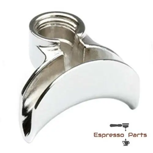 Espresso Double Portafilter Filterholder Spout - 3/8" Open -