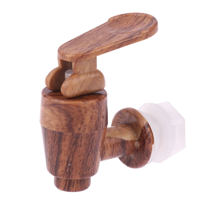 Wood grain 12mm Leak Proof Faucet Water Tap Glass Wine Bottl