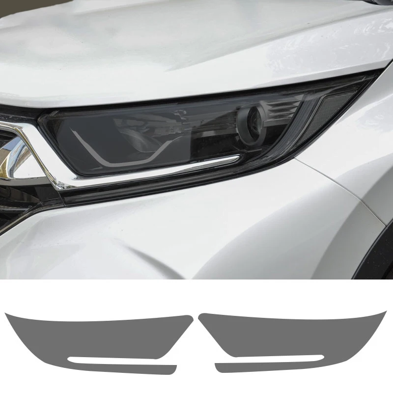 

Защитная пленка на переднюю панель автомобиля для Honda CRV 2017-ON 2021 2022, прозрачная Дымчатая черная наклейка из ТПУ, автомобильные аксессуары