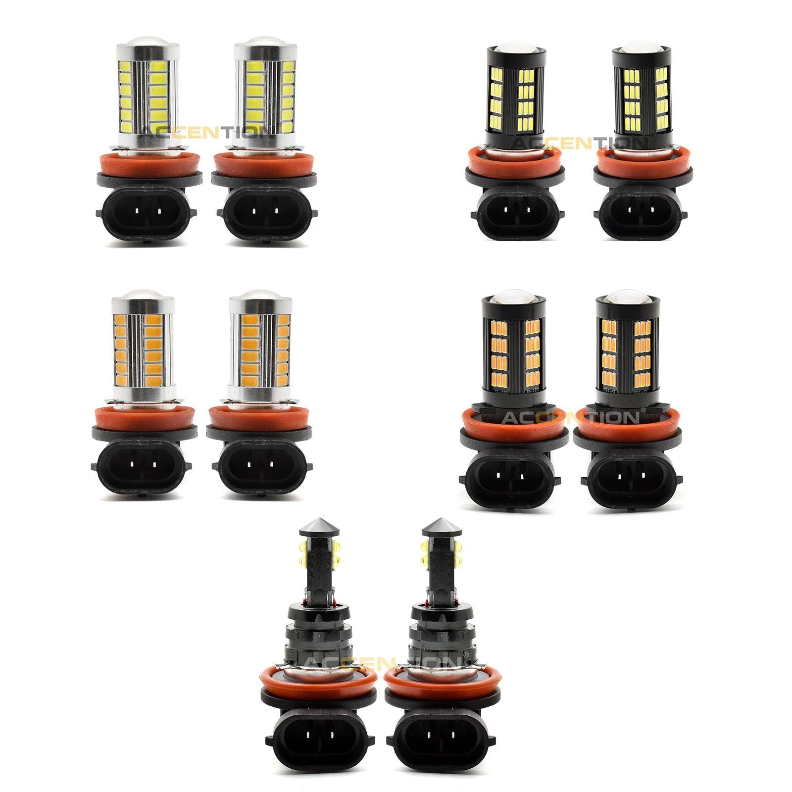 

For VW Sharan 2010 2011 2012 2013 2014 2015 2016 2017 2018 Car-styling Front LED Fog Lamp Fog Light LED Bulbs