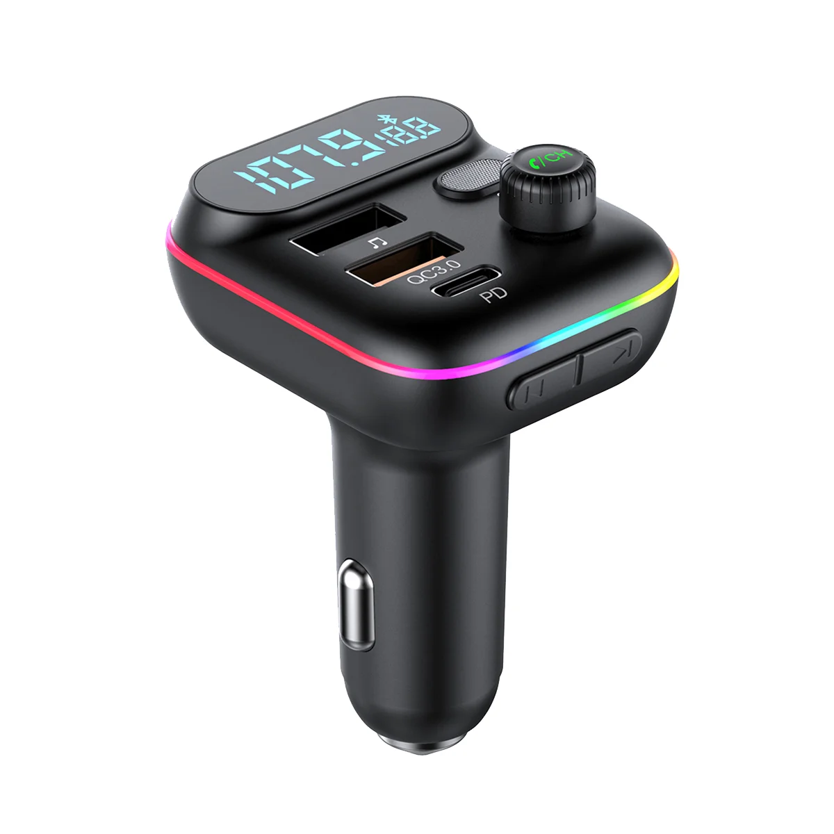 

Автомобильный Bluetooth MP3-плеер T70, FM-передатчик, универсальное быстрое зарядное устройство USB, автомобильные принадлежности