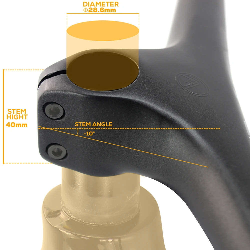 Руль и вынос руля Mtb 28 6 мм карбоновый интегрированный руль для горного велосипеда