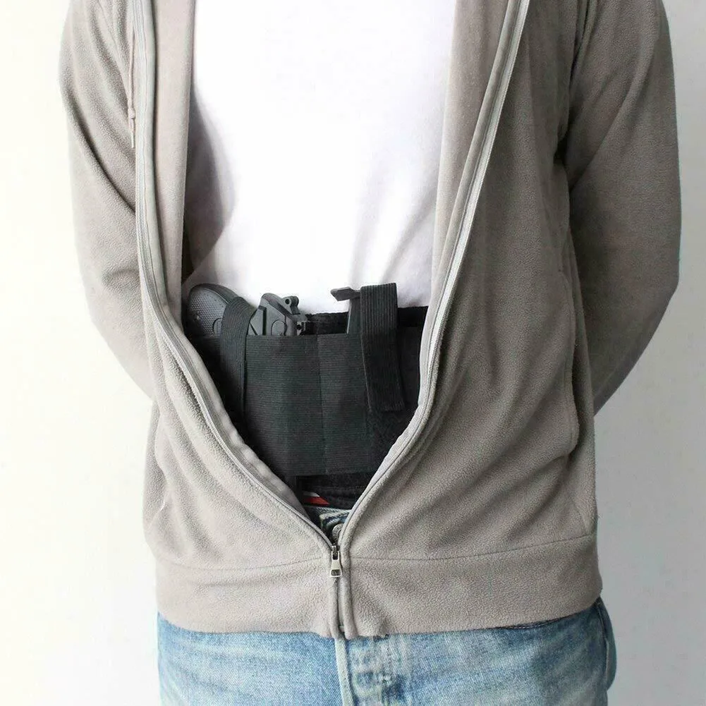 

Left And Right General Version Belly Band Holster Waist Under Coat Hidden Belt For Full Size Pistols And Revolvers