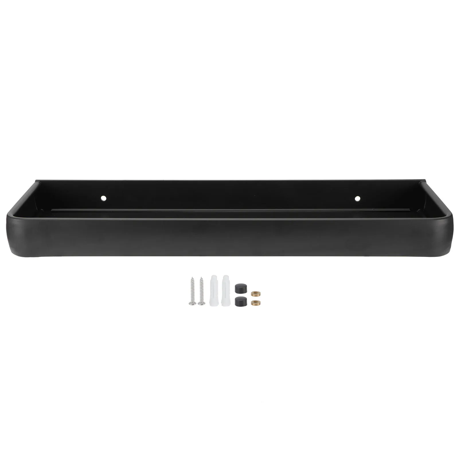 

40cm Wall Mounted Storage Rack Wall Shelf Seasoning Organizer for Kitchen Bedroom(SingleLayer )