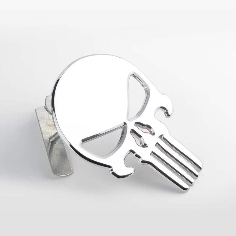 

Стайлинг автомобиля, металлический череп, логотип, эмблема передней решетки автомобиля, большой значок, наклейка для Jeep Grand Cherokee Wrangler Gladiator Patriot