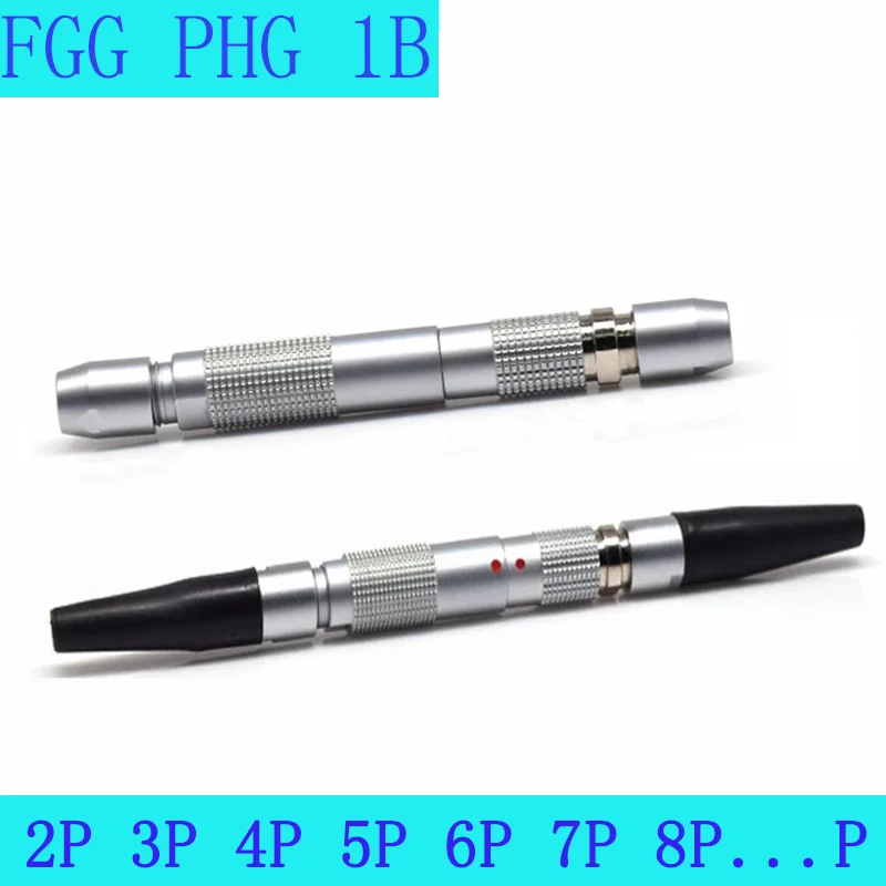 

A Pair FGG PHG.1B 2 3 4 5 6 7 9P Push-Pull Self-Locking Aviation Metal Quick Plug and Female Socket For Data And Telecom Systems