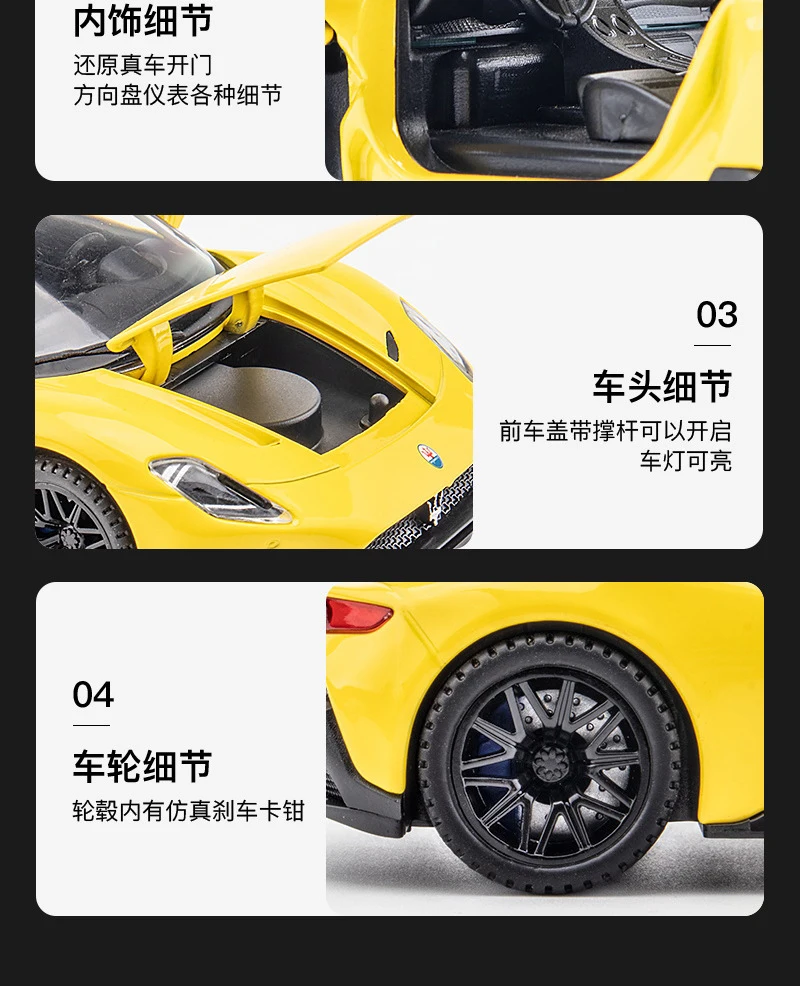 Рисунок 6 - Модель спортивного автомобиля Maserat i MC20 из сплава