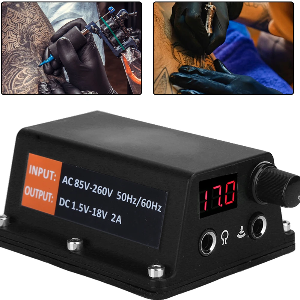 

New Tattoo Power Supply Set Tattoo Kits LCD Digital Screen Displaytattoo Supplies Microblading Permanent Make up Tattoo Supplies