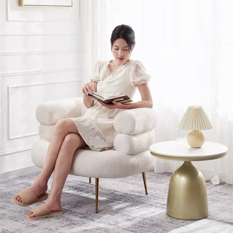 Ленивый диван для гостиной спальни светлый роскошный знаменитости