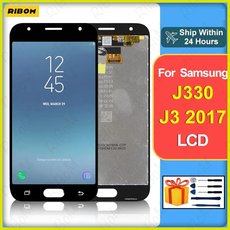 Новинка для Samsung Galaxy J3 2017 LCD SM-J330G J330F дисплей сенсорный экран дигитайзер для Samsung J330 J330F/DS LCD