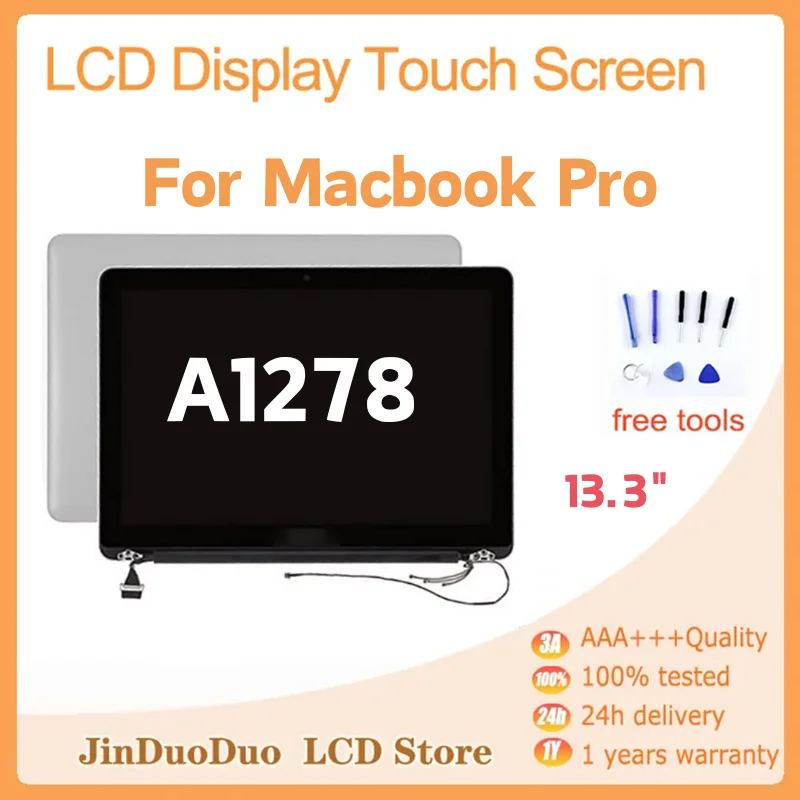 13 3 &quotоригинал для Macbook Pro &quotA1278 ЖК-дисплей с сенсорным экраном MB990 MC374 MD313 MD101