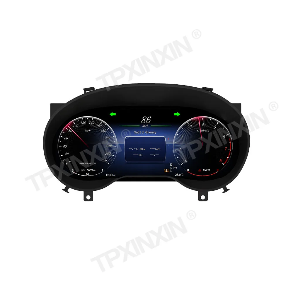 Cluster цифровой приборной панели 12 3 дюйма для Mercedes Benz C GLA CLA W176 117 C177 X156 NTG4.5 NTG5.0 кабина
