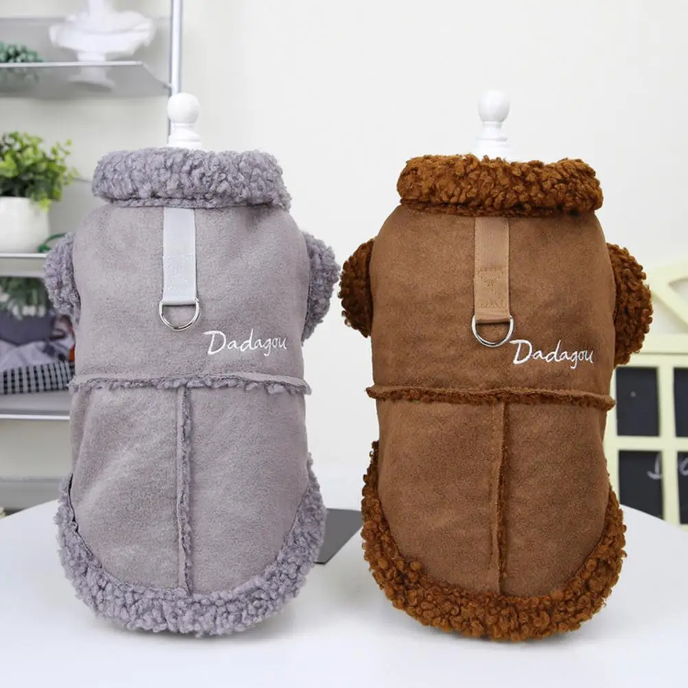 

Стильная одежда для собак, двухногая одежда, не вызывает аллергических животных, жилет, пальто